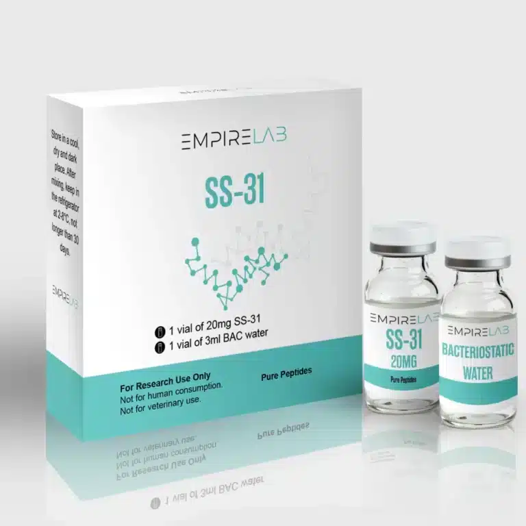 MOTS-C 10mg x1+ SS-31 20mg x1- zestaw (woda bakteriostatyczna w zestawie) - obrazek 4