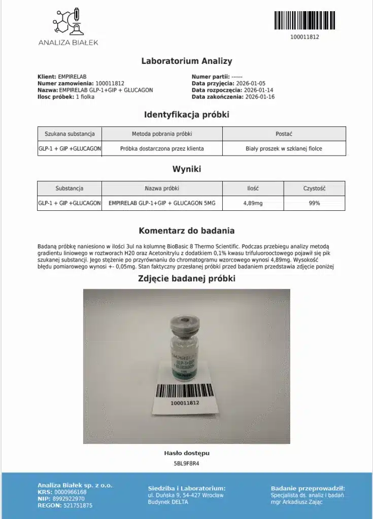 RETATRUTIDE 5mg + 3ml BAC - obrazek 2