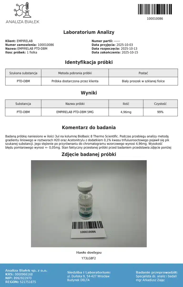 PTD-DBM 5mg + 3ml BAC - obrazek 3