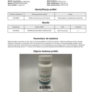 Alternative view of Lipotropin (Fragment AOD-9604) 150mcg x 60kap