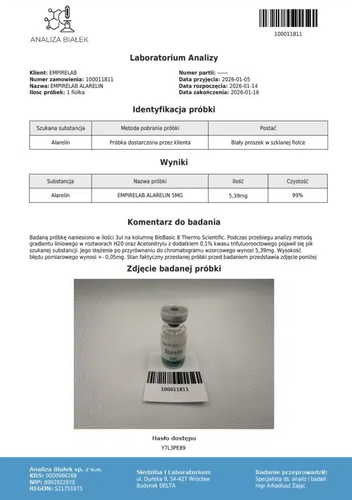 ALARELIN 5mg + 3ml BAC - obrazek 3