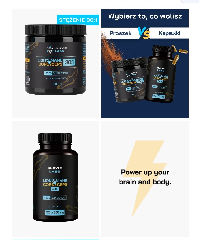 Lion’s Mane + Cordyceps DER 30:1 – 100g
