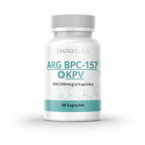 BPC-157 ARG + KPV 400mcg/60kap – zestaw x3 opakowania