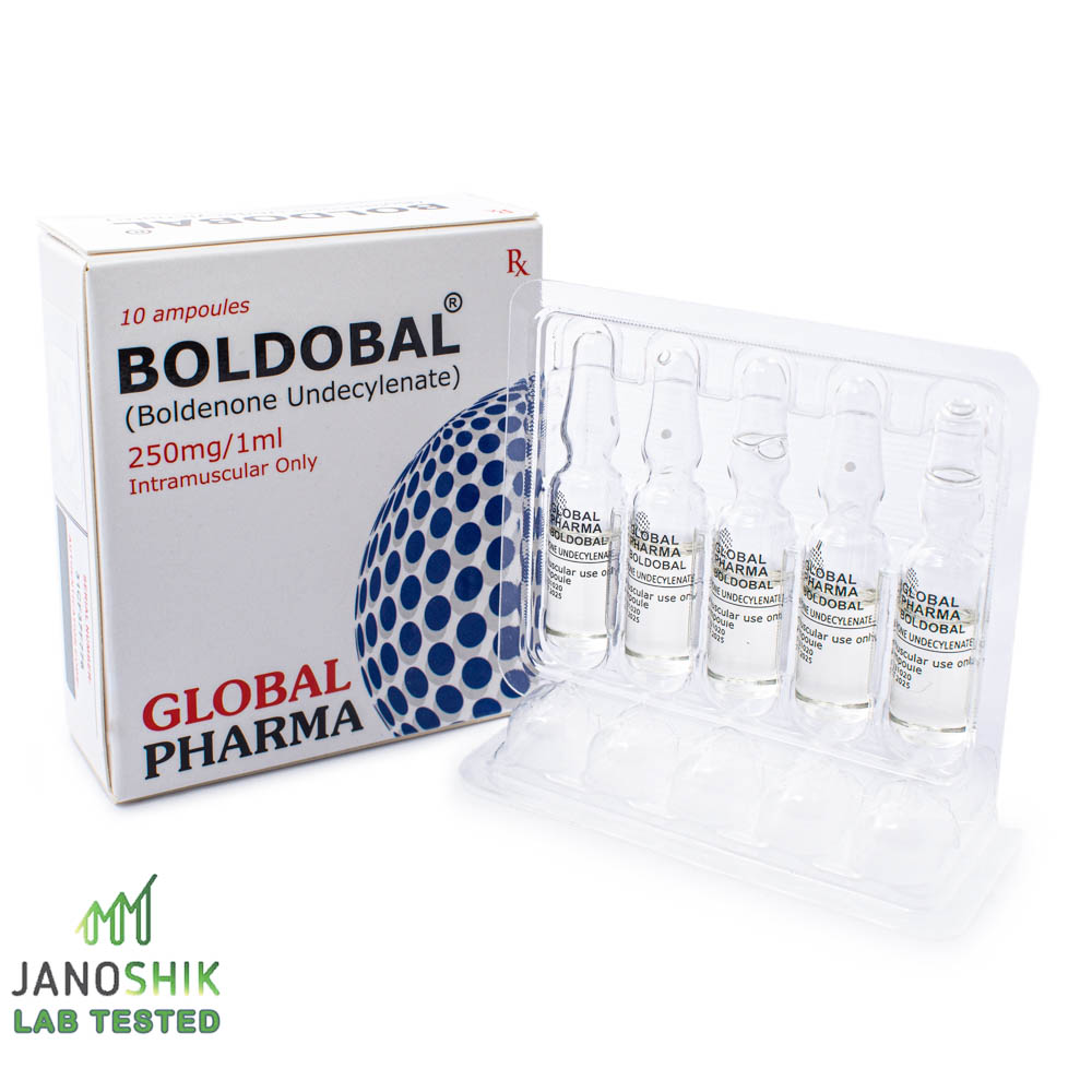 Boldenone Undecylenate 250mg 10x1ml Global Pharma - obrazek 2