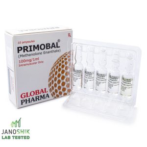 Alternative view of Methenolone Enanthate 100mg 10x1ml Primobolan Global Pharma