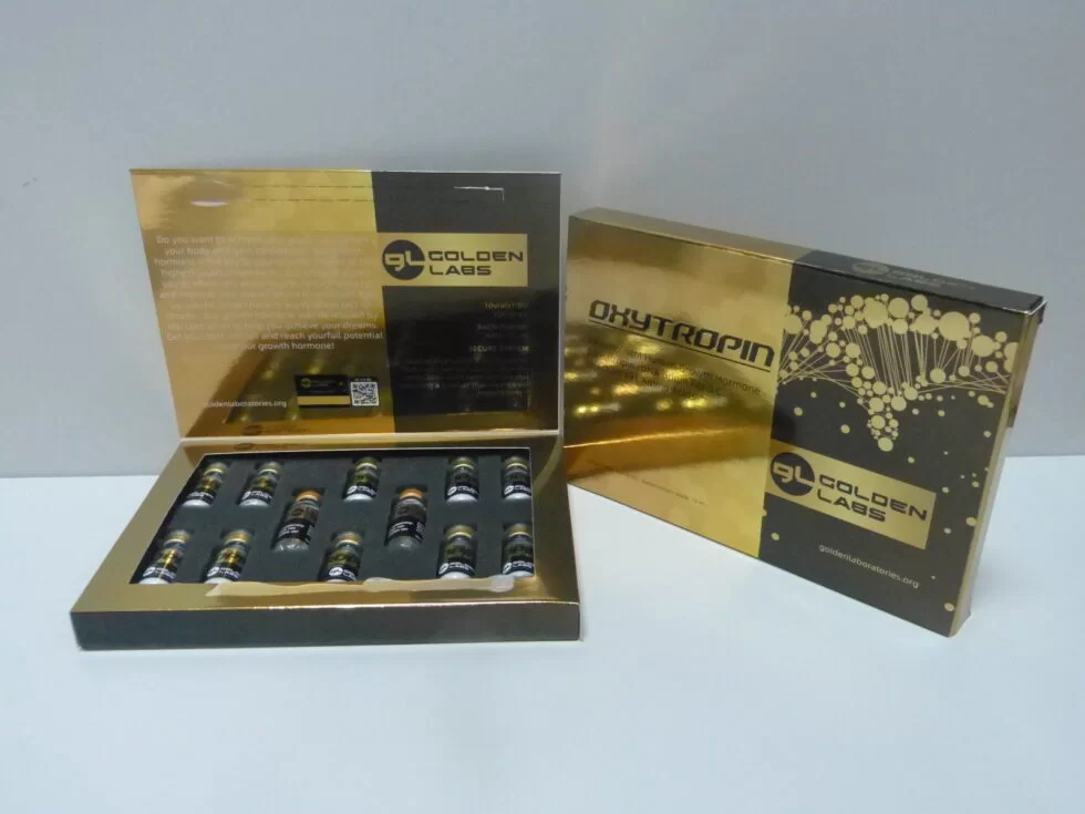 Somatropina Hormon wzrostu Golden Labs 100IU plus woda