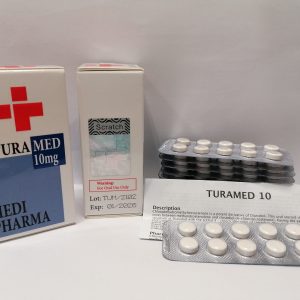 Turanabol TURAMED 10 10mg 100tab MEDIPHARMA