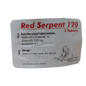 Alternative view of Sildenafil 120mg 5tab Cobra
