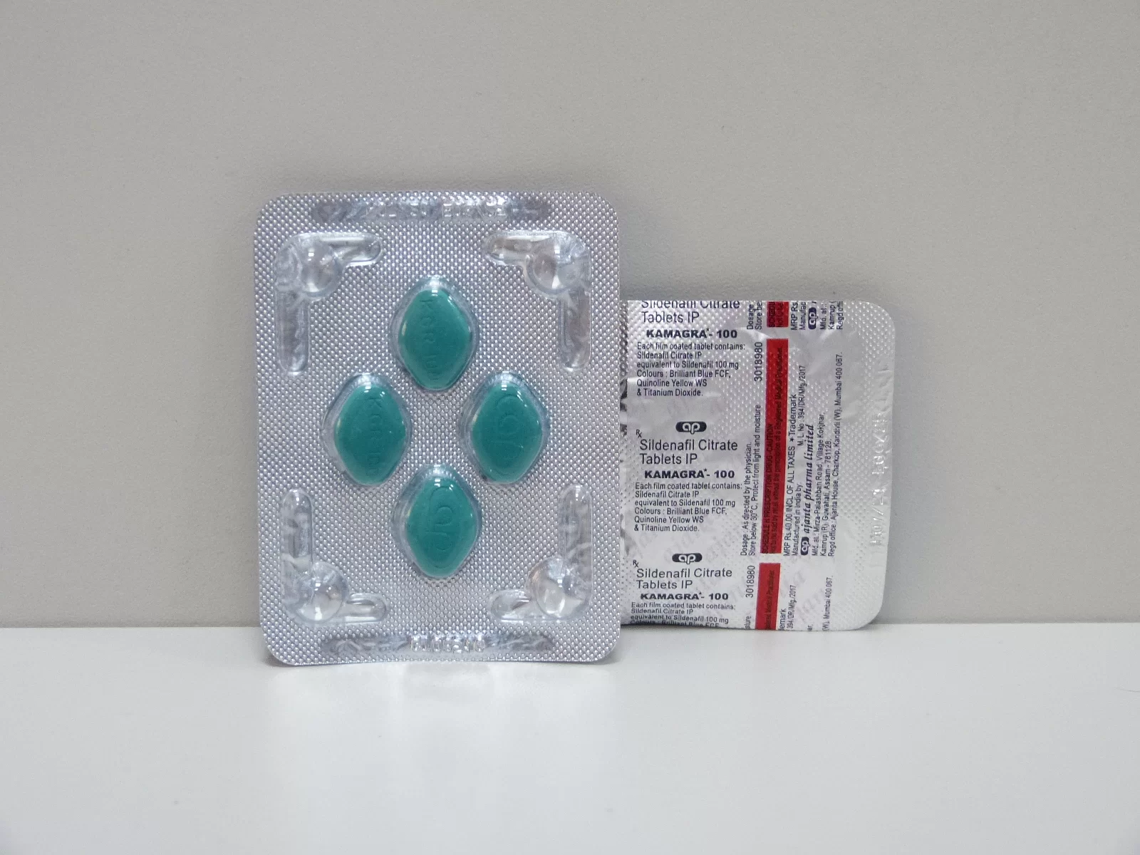 Kamagra 100 Sildenafil 100mg 4tab Ajanta Pharma Limited