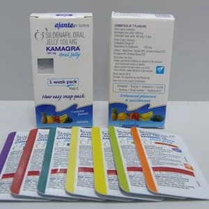 Kamagra Oral Jelly Sildenafil 100mg żel  Ajanta Pharma