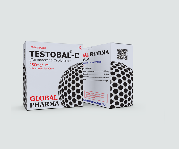 Testosterone Cypionate TESTOBAL-C 250mg 10x1ml Global Pharma