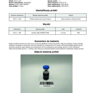 Alternative view of GLP-1+GIP (Ozempik, Tirzepatide) 10mg Slavic Labs