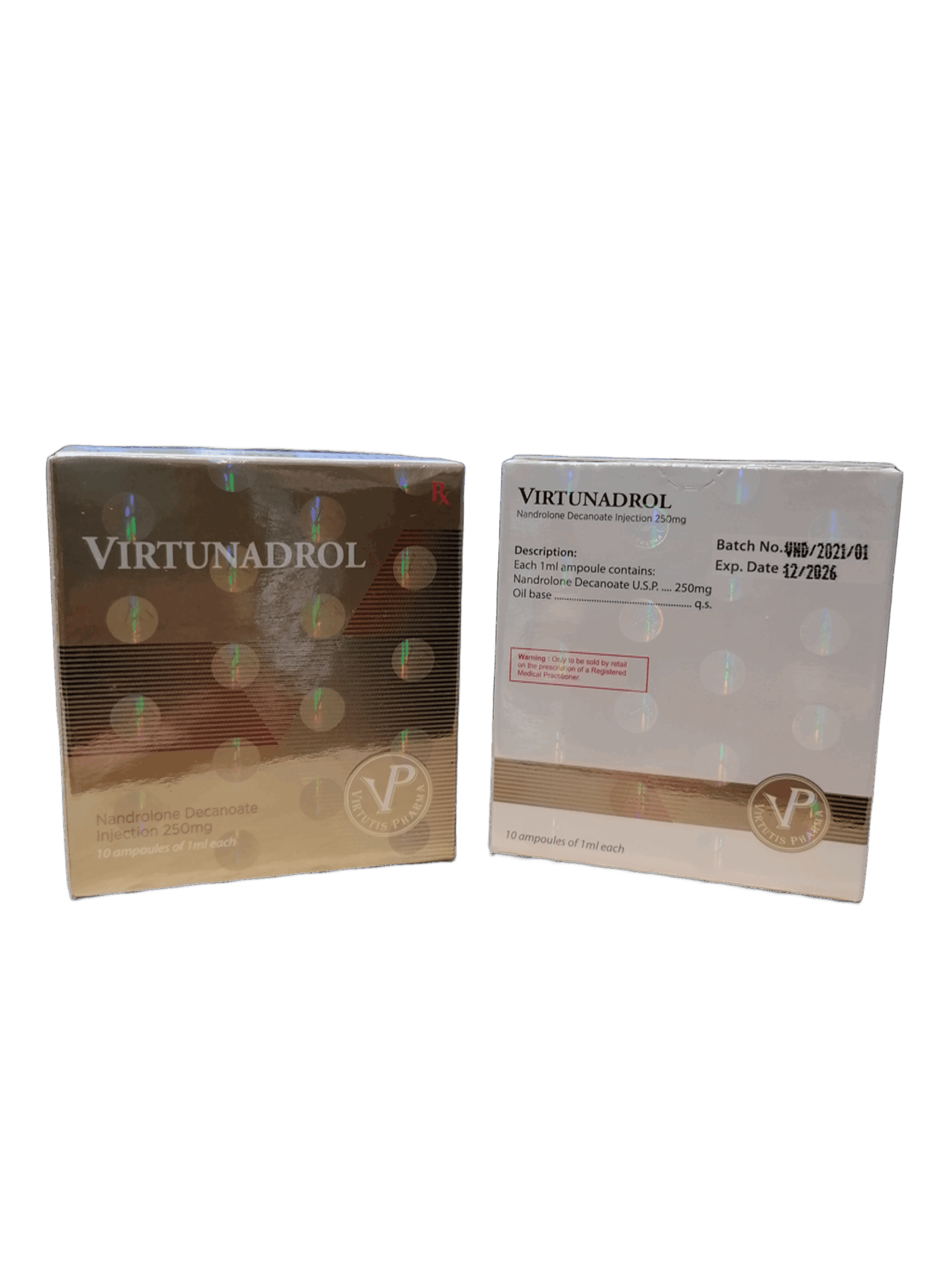 Nandrolone Decanoate 250mg 10x1ml Virtutis Pharma