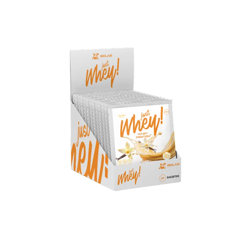 Just Whey! odżywka białkowa WPC premium Nutri Whey™ mix smaków, 10 x 35g