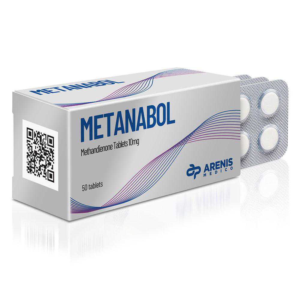 Metanabol Methandienone 10mg 100tab Arenis Medico