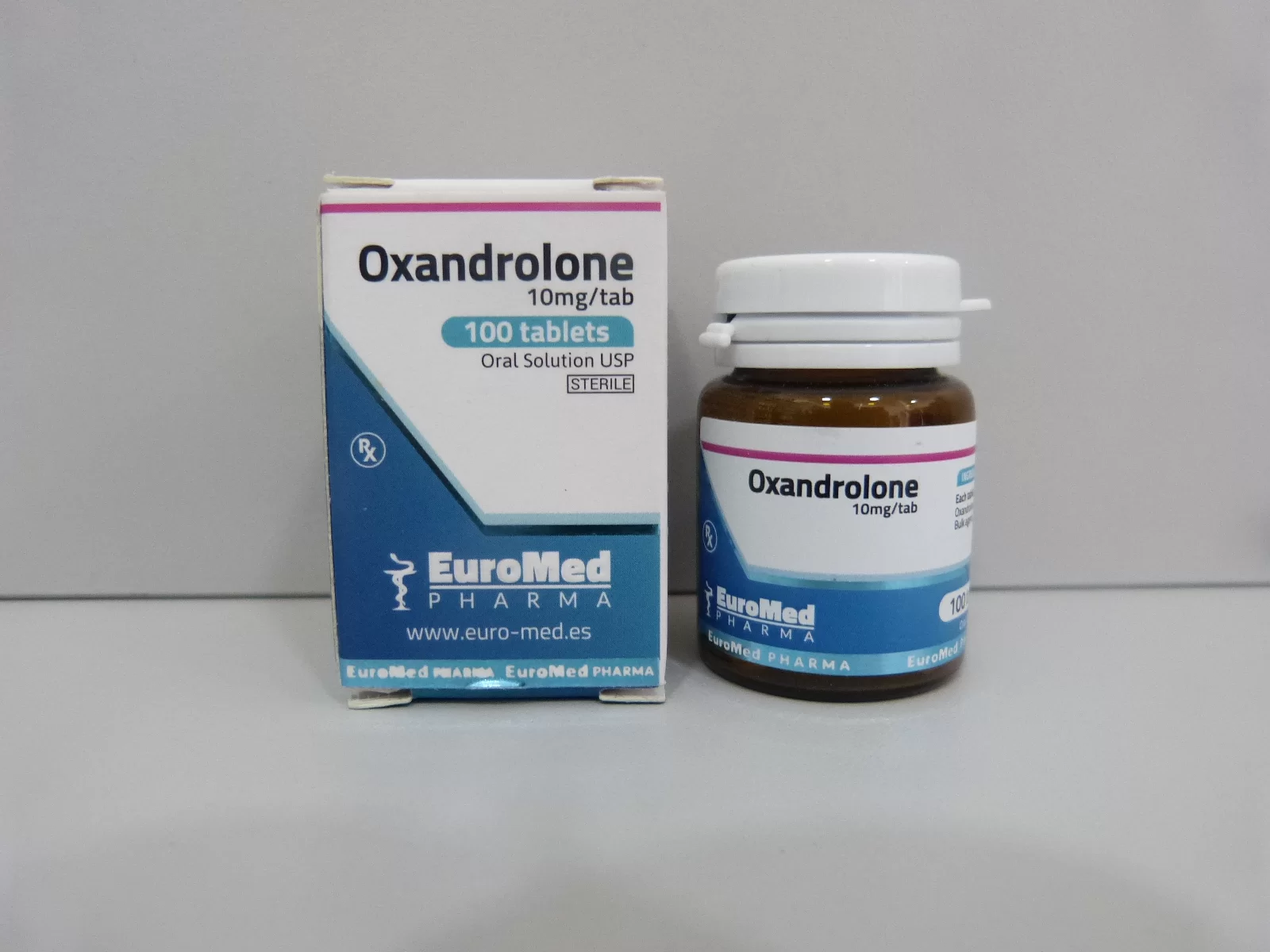 Oxandrolon 10mg 100tab EuroMed PHARMA